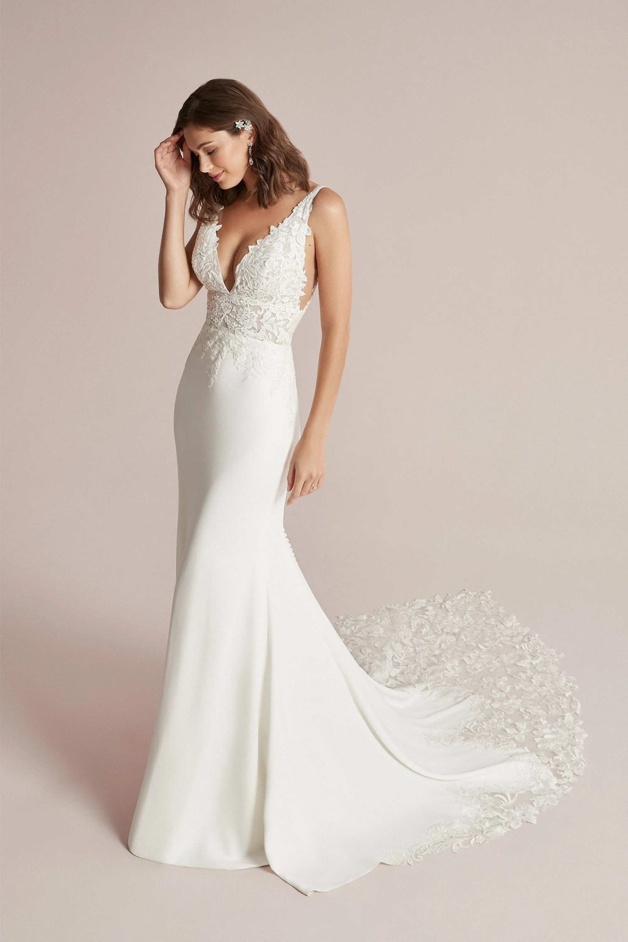 Cecile wedding dress by Justin Alexander at The Bridal Room Atherstone