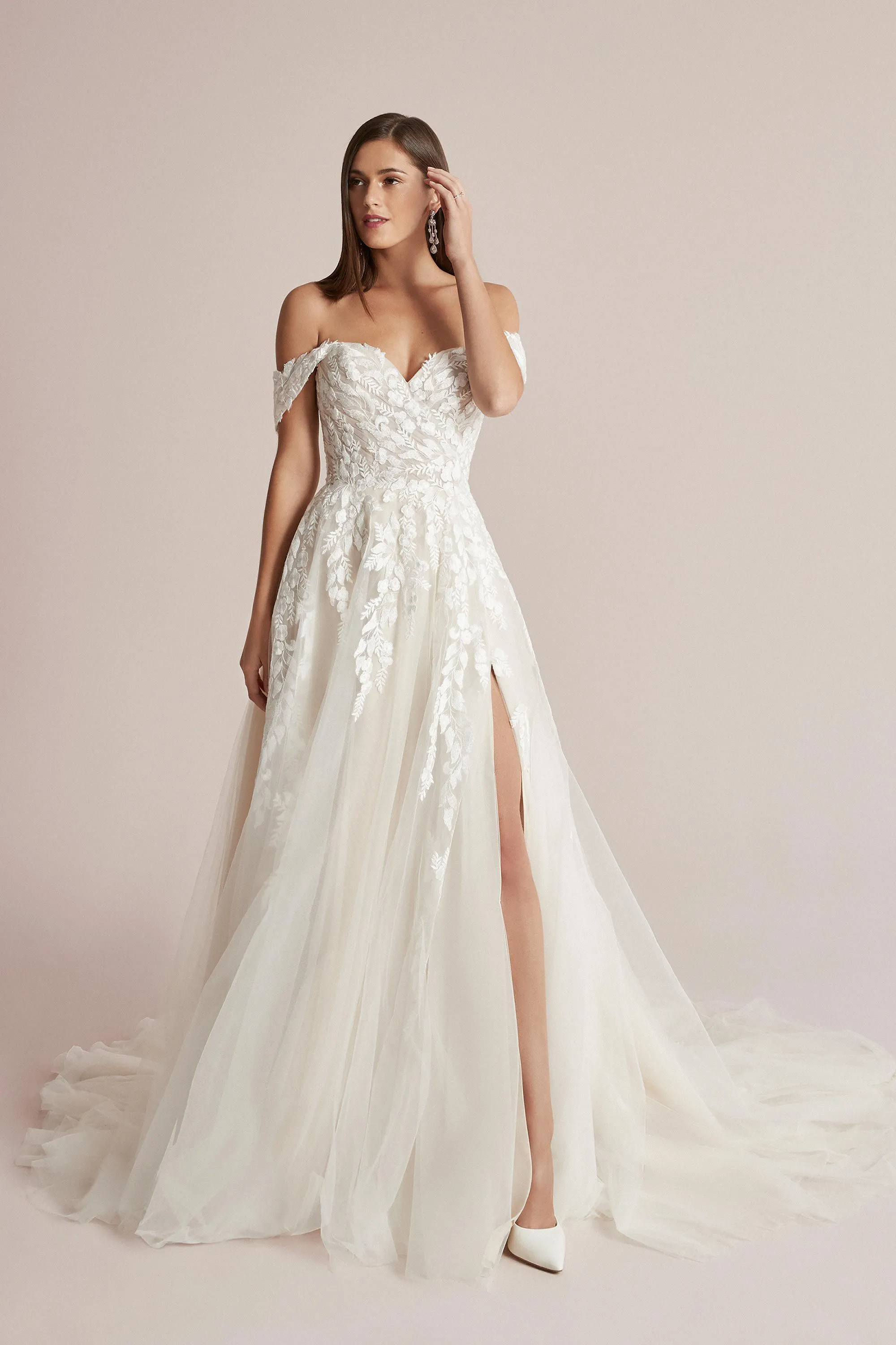 Carlee wedding dress by Justin Alexander at The Bridal Room Atherstone