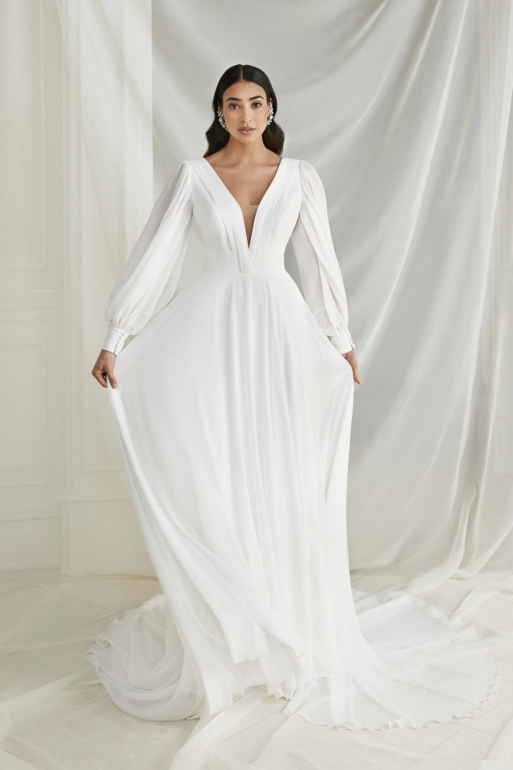 Ebony wedding dress by Justin Alexander at The Bridal Room Atherstone