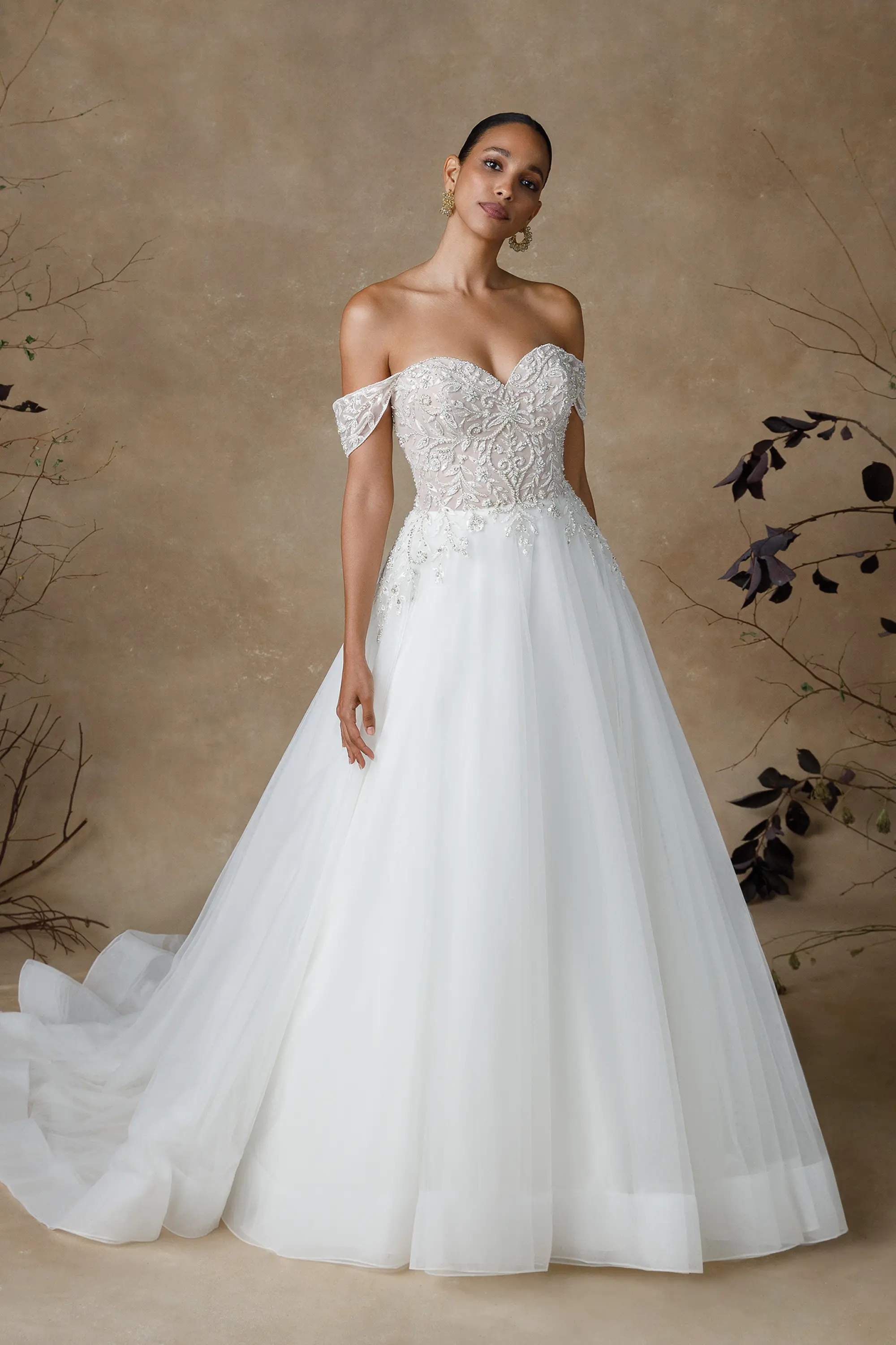 Gladys wedding dress by Justin Alexander at The Bridal Room Atherstone