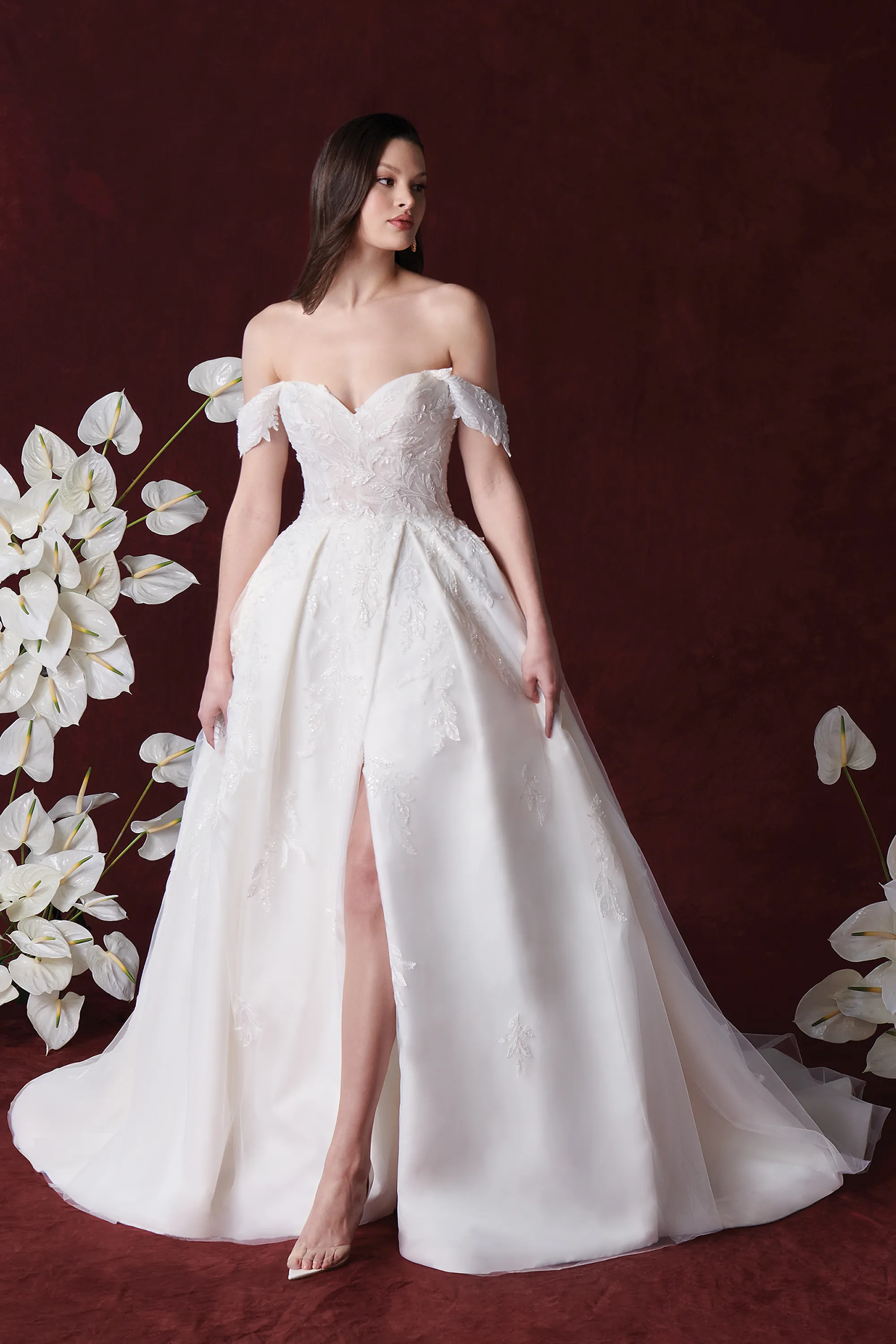 Hamlin wedding dress by Justin Alexander at The Bridal Room Atherstone