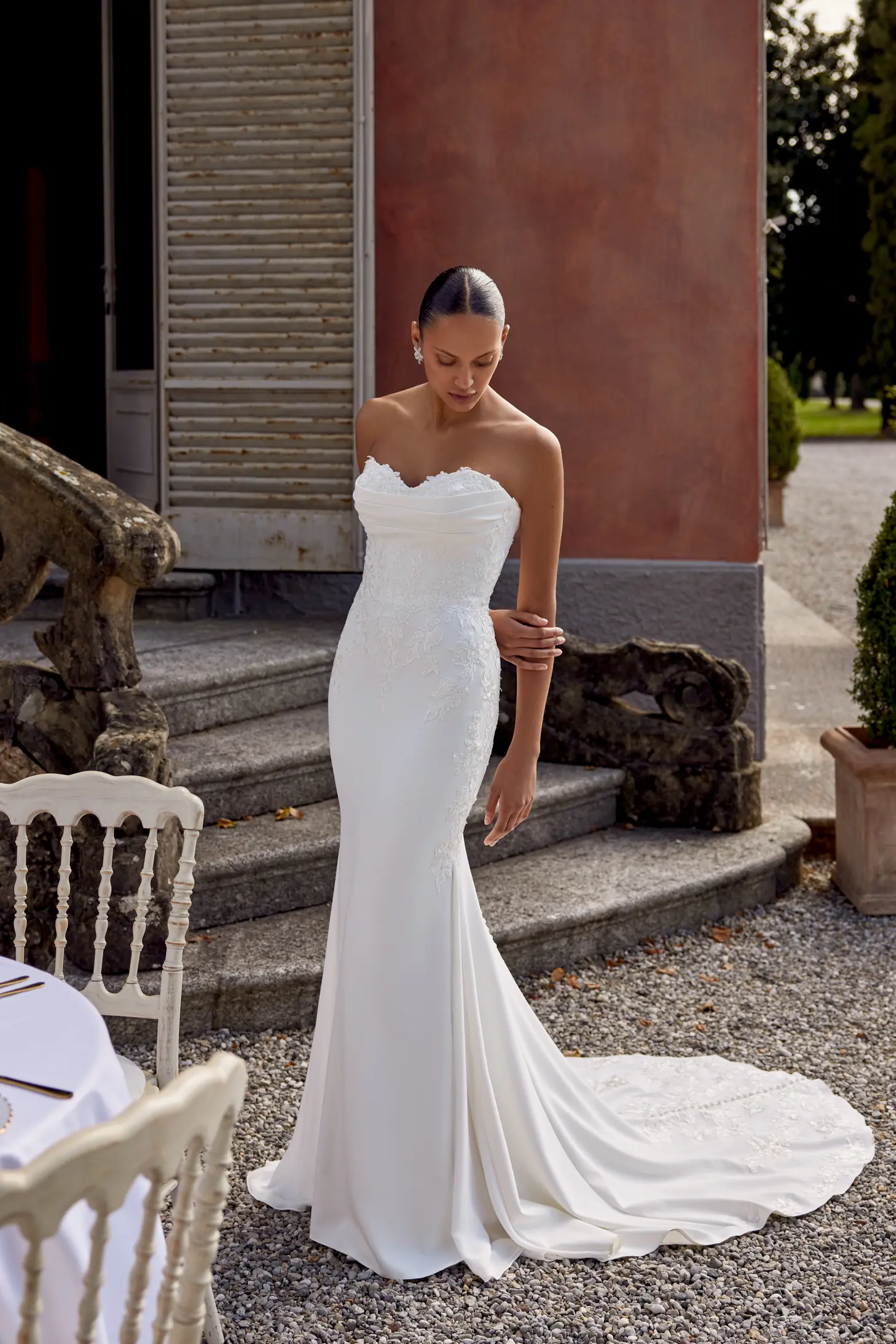 Kai wedding dress by Justin Alexander at The Bridal Room Atherstone