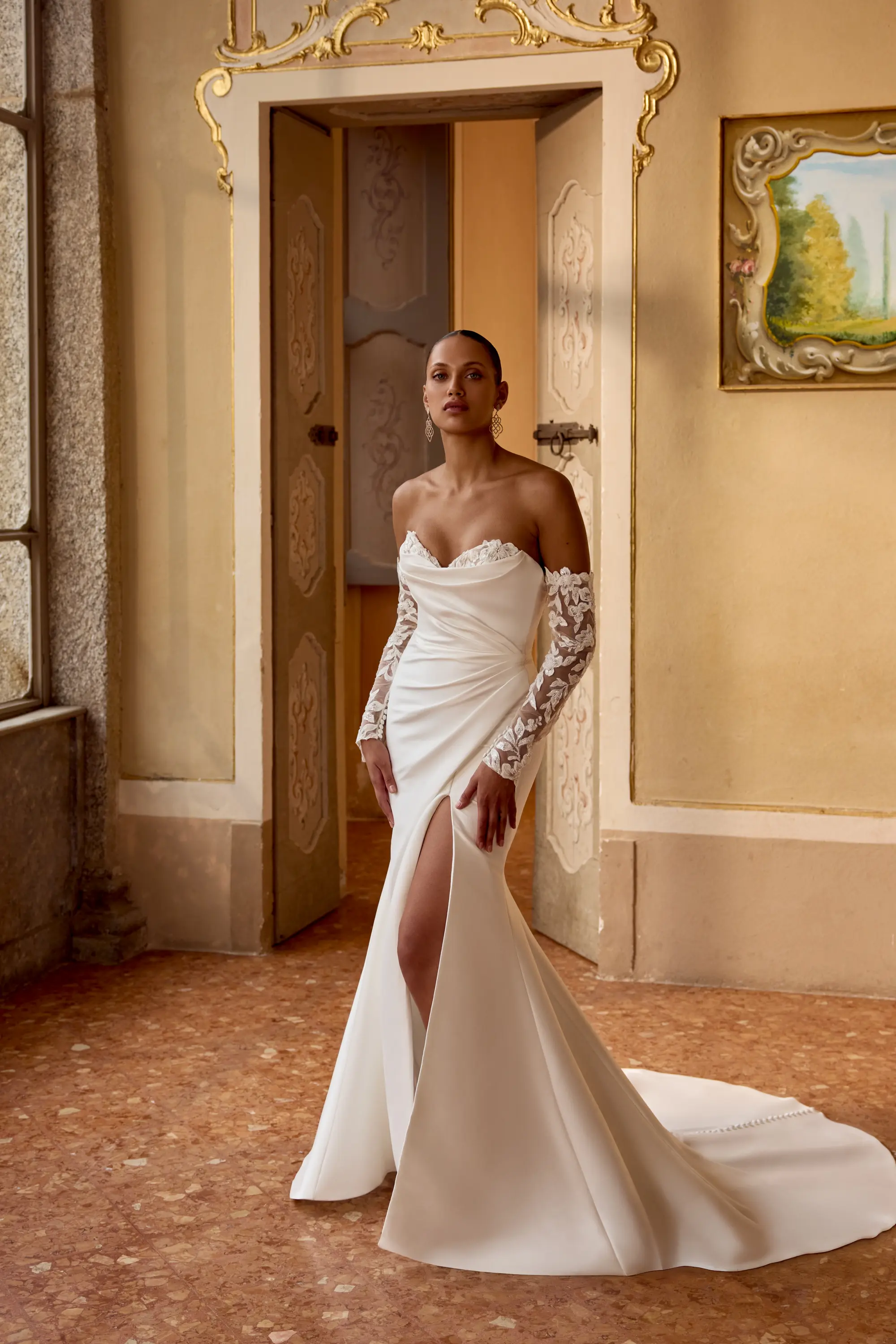Kendall wedding dress by Justin Alexander at The Bridal Room Atherstone