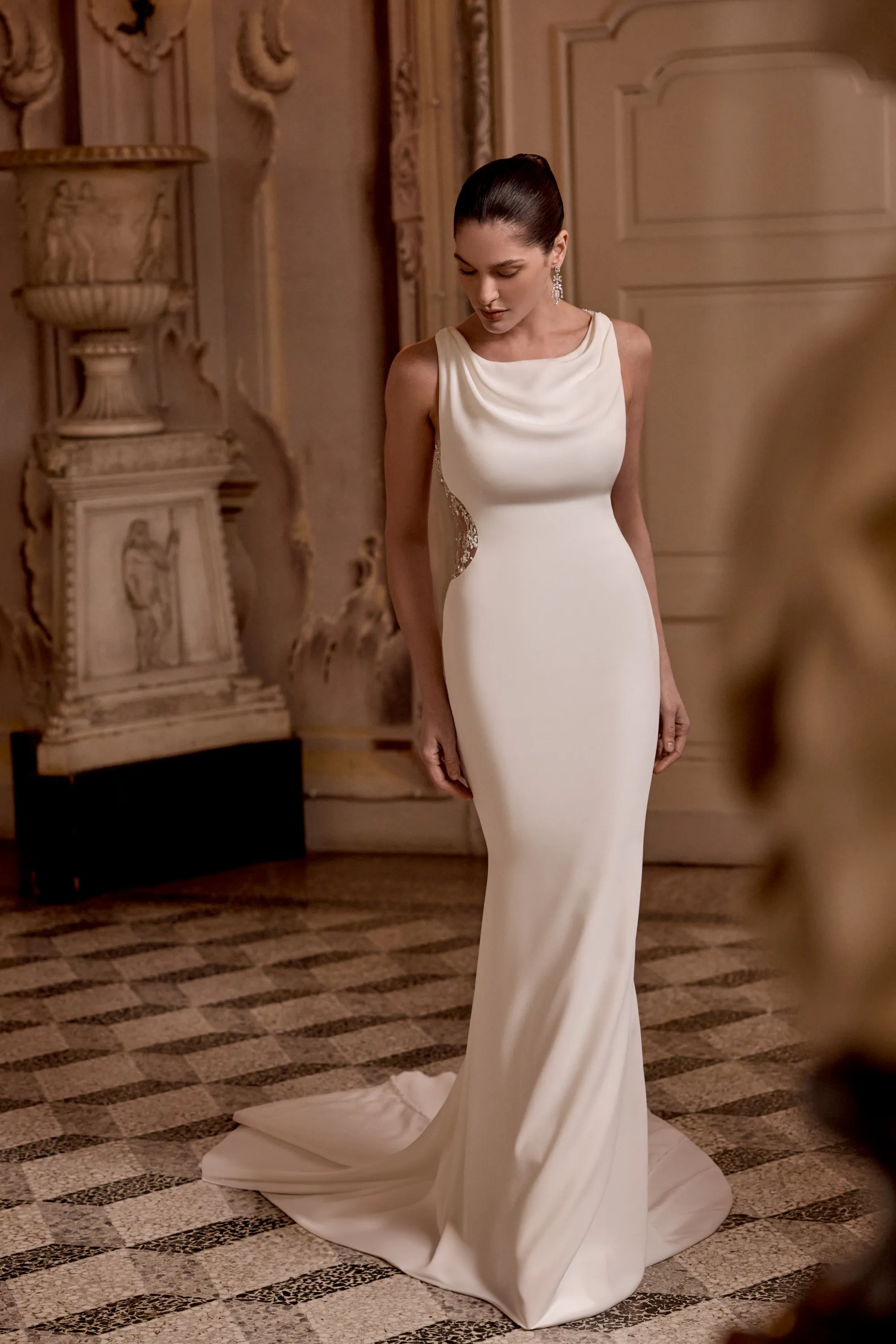 Leonie wedding dress by Justin Alexander at The Bridal Room Atherstone